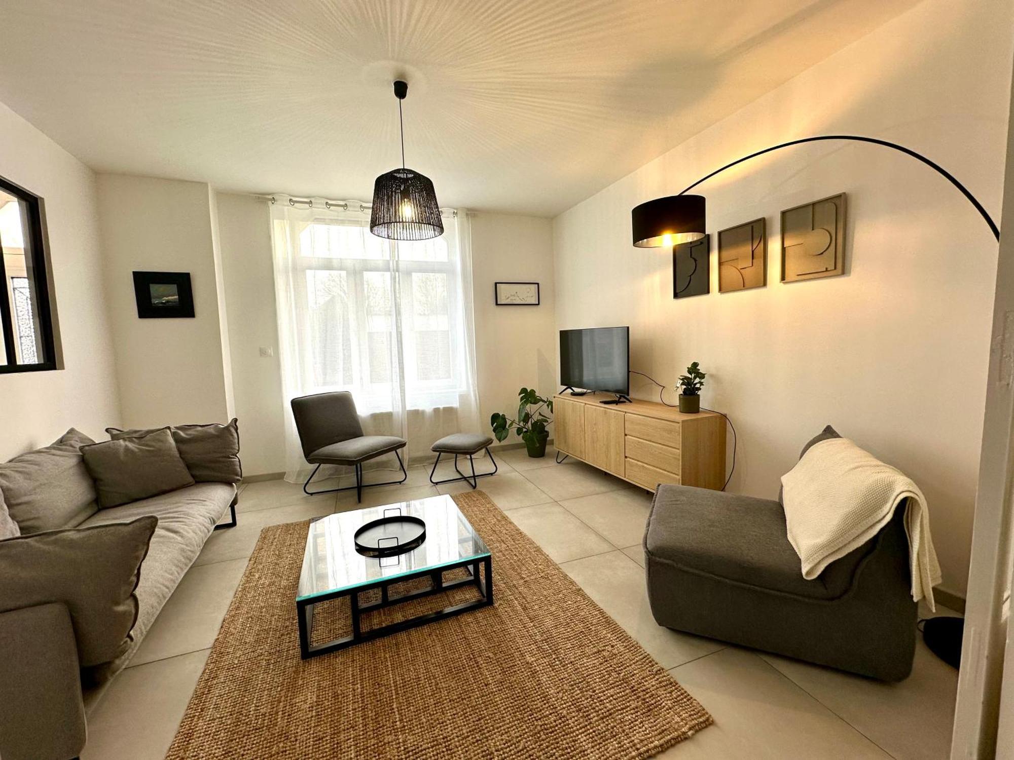 Gite L'Estran A Equihen Plage Equipee Pour 6 Personnes + 1 Bebe Exterior photo